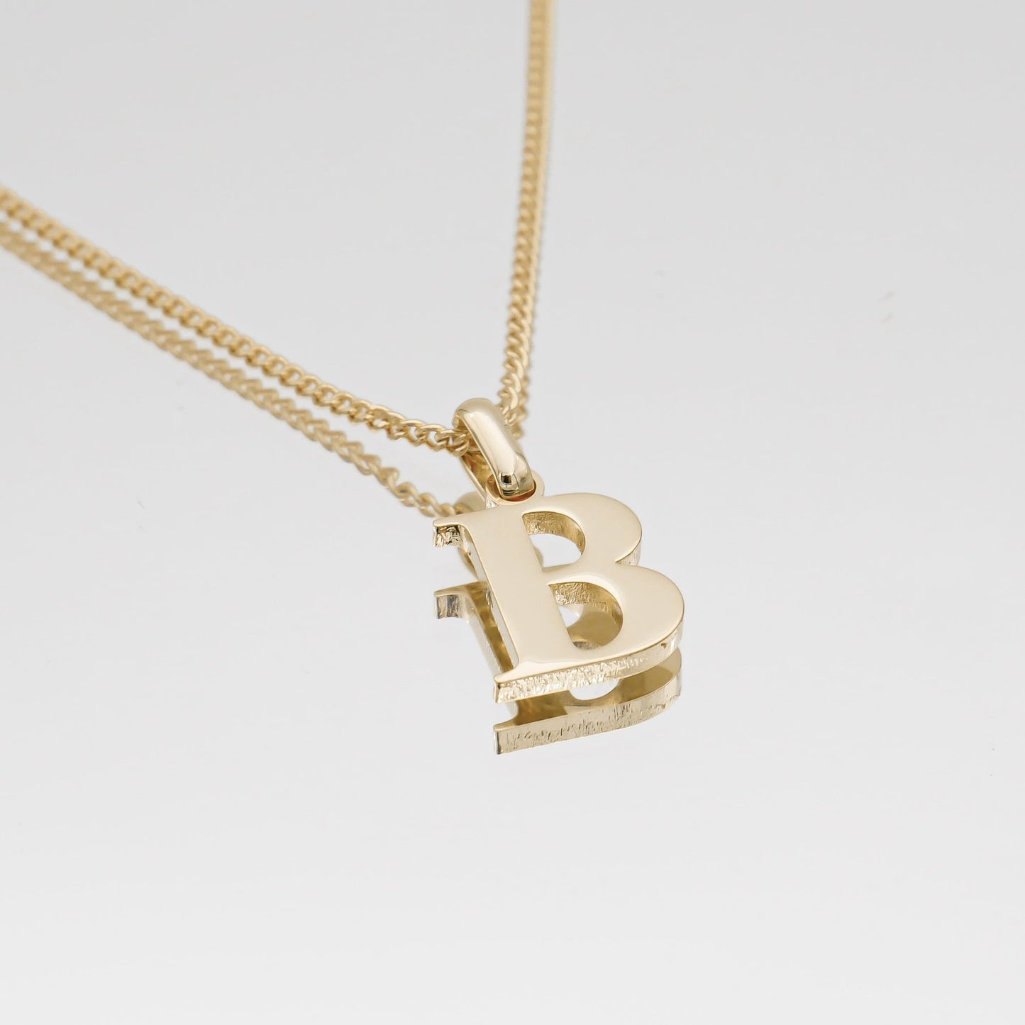 Elegant Initial Letter Necklace