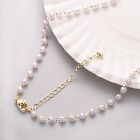 Cross & Pearl Necklace