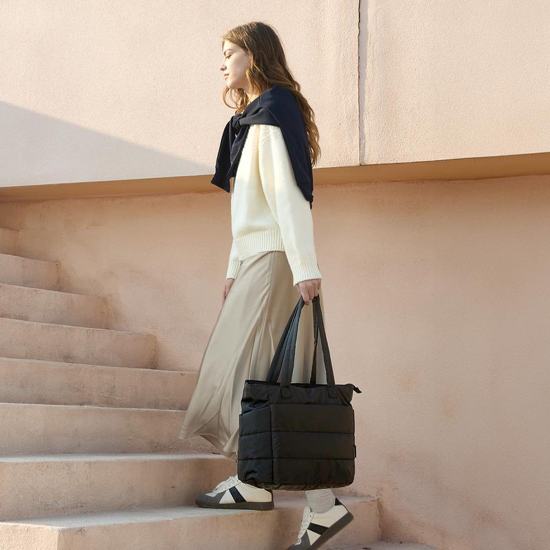 Puffy Tote Bag – All-in-One Companion