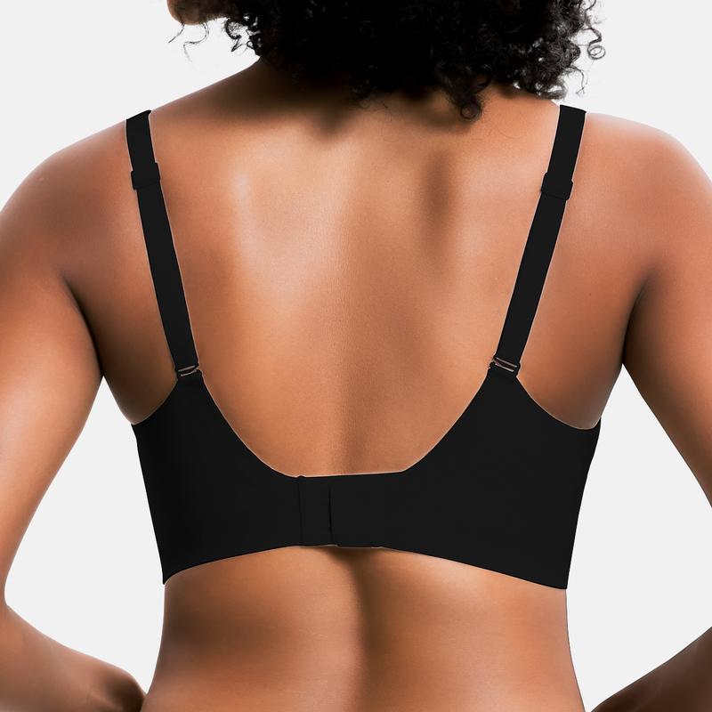 Jelly Seamless Wireless Push Up Bra