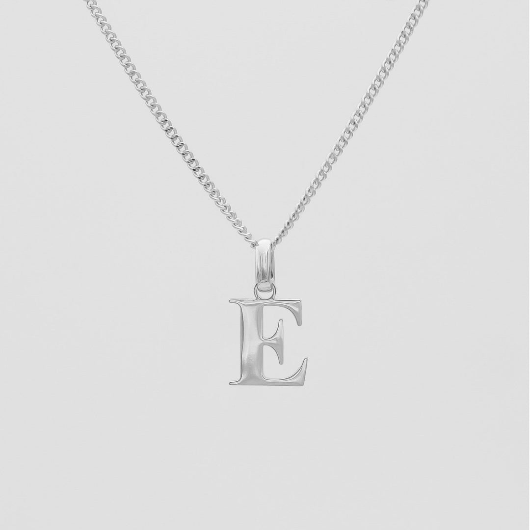 Elegant Initial Letter Necklace