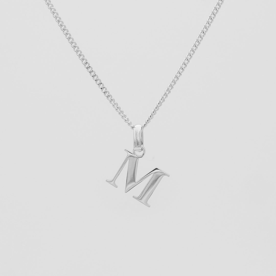 Elegant Initial Letter Necklace