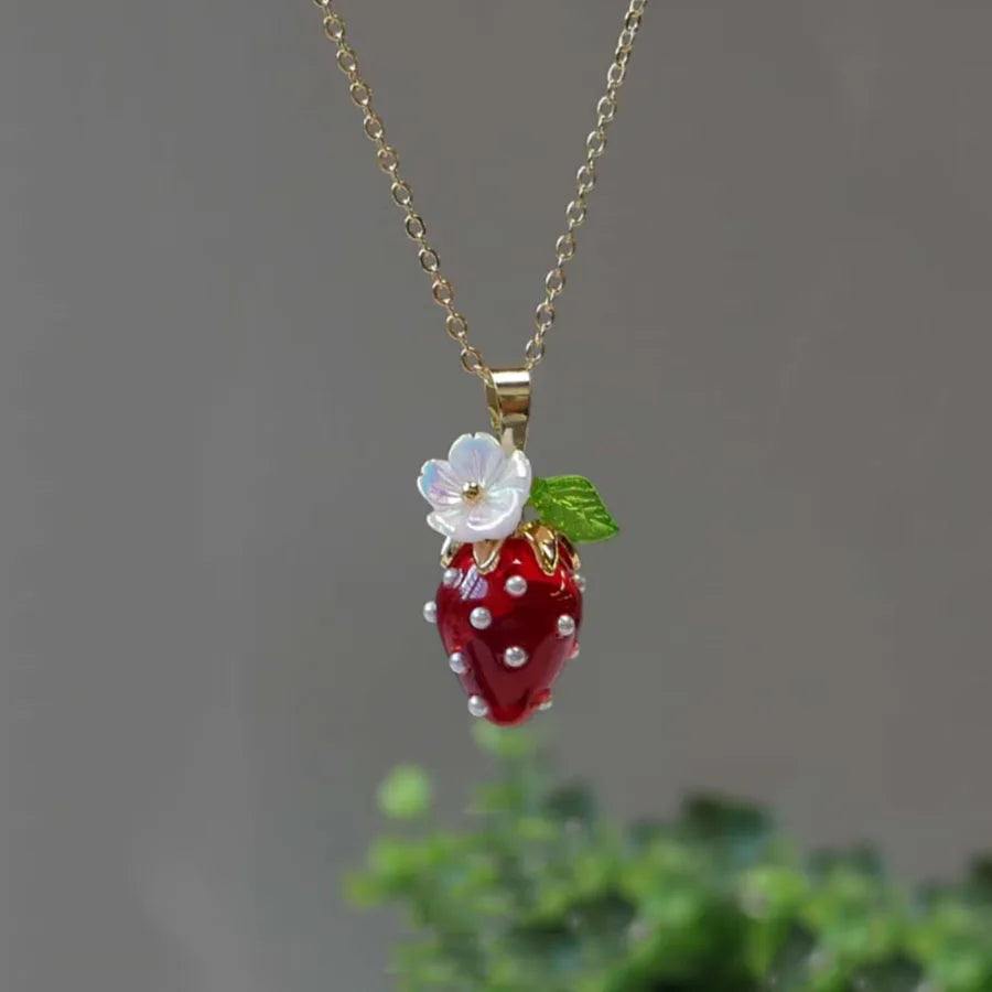 Sweet Summer Fruit Necklace