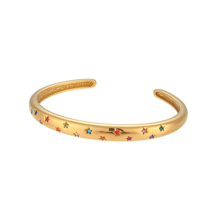 Shooting Stars Cuff Bangles - 18K Gold Plated (Full collection)