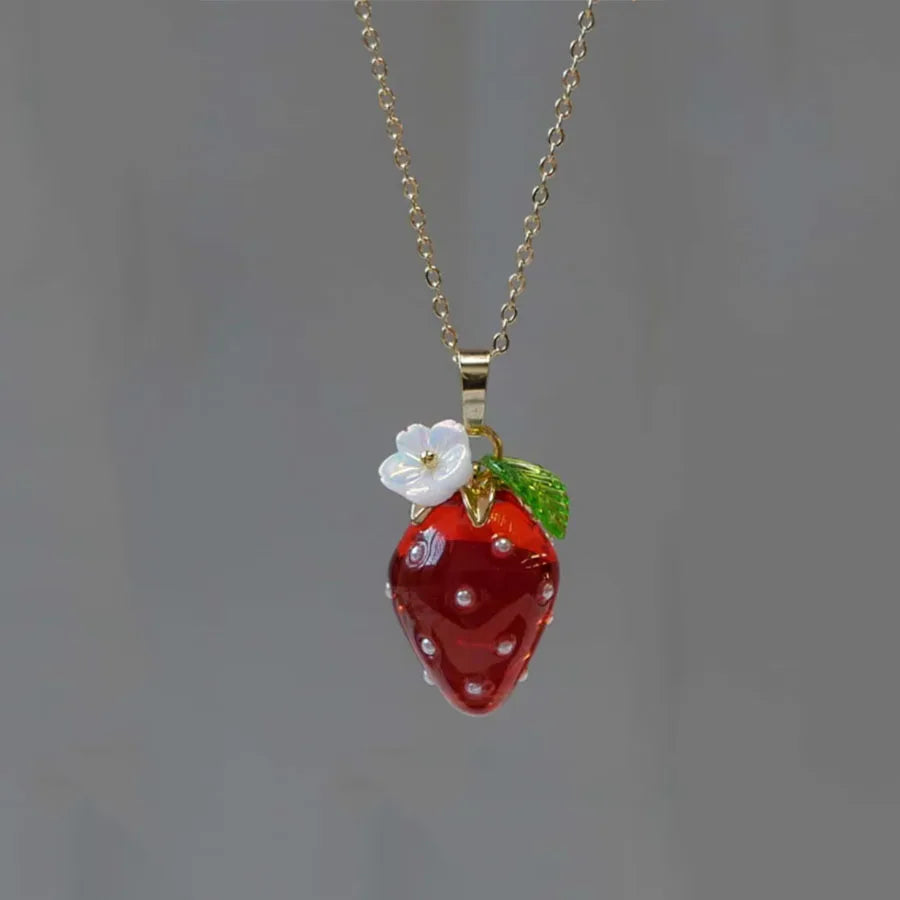 Sweet Summer Fruit Necklace