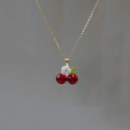 Sweet Summer Fruit Necklace