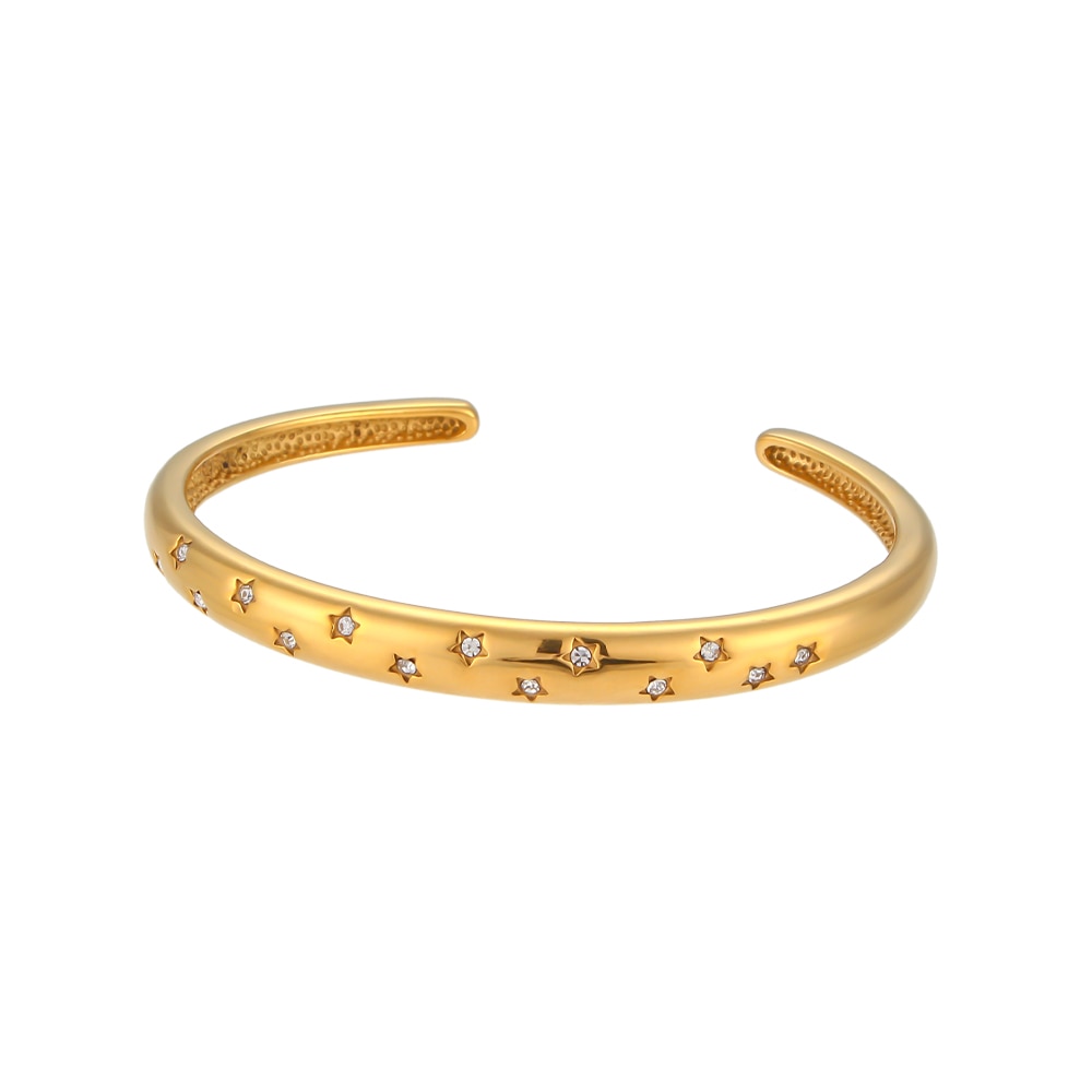 Shooting Stars Cuff Bangles - 18K Gold Plated (Full collection)