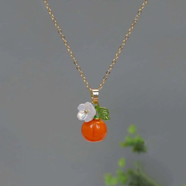 Sweet Summer Fruit Necklace