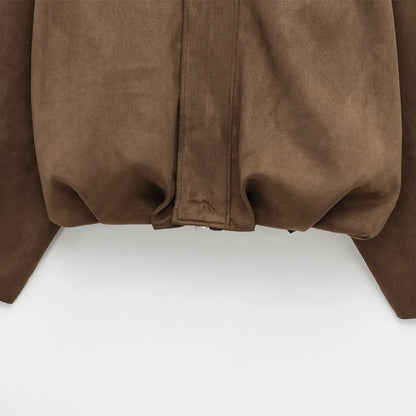 Bomber Suede Jacket