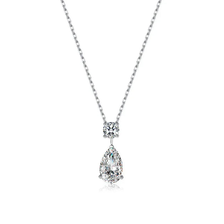 Diamond Droplet Necklace