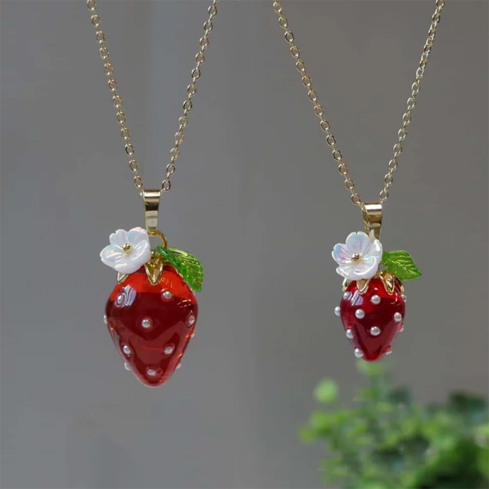 Sweet Summer Fruit Necklace