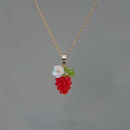 Sweet Summer Fruit Necklace