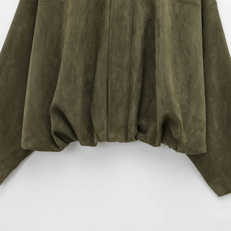 Bomber Suede Jacket