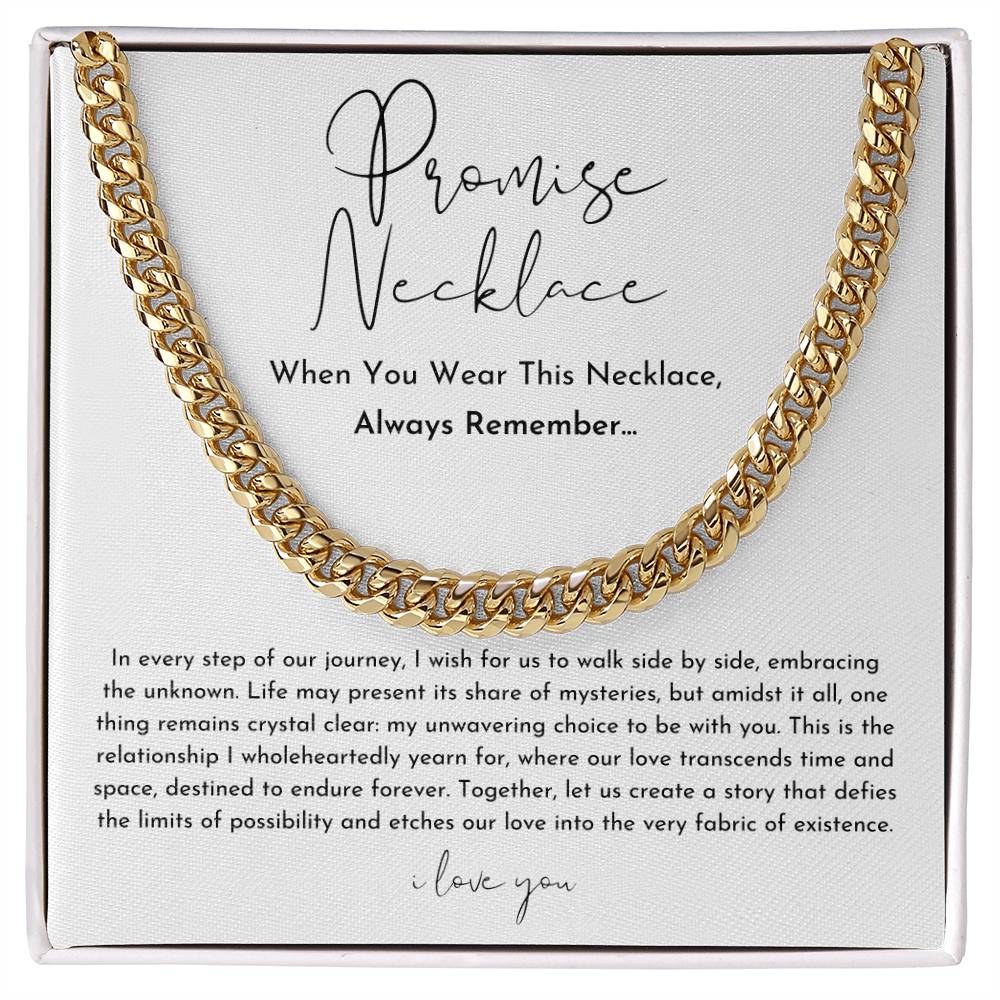 Promise Necklace For Him