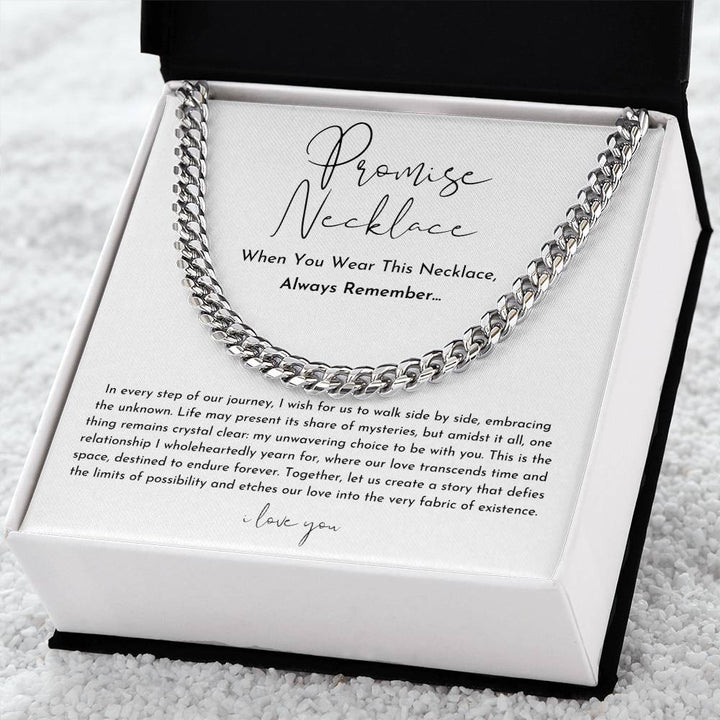 Promise Necklace For Him