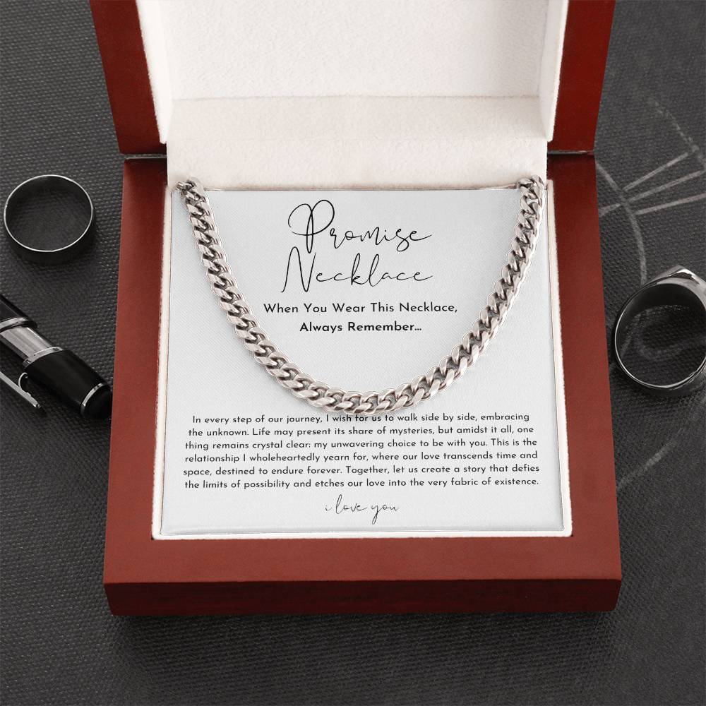 Promise Necklace For Him