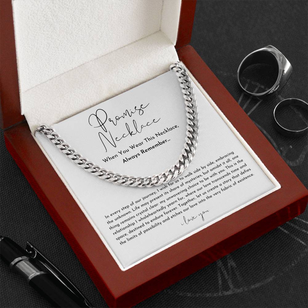 Promise Necklace For Him