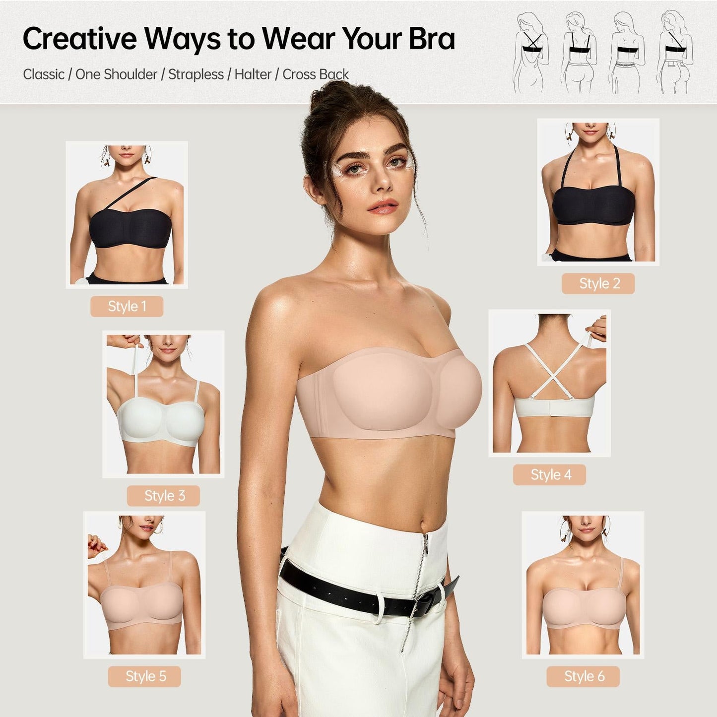 CloudLock™ Strapless Bra
