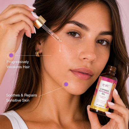 Cyperus Rotundus Oil - Hair Reduction Formula