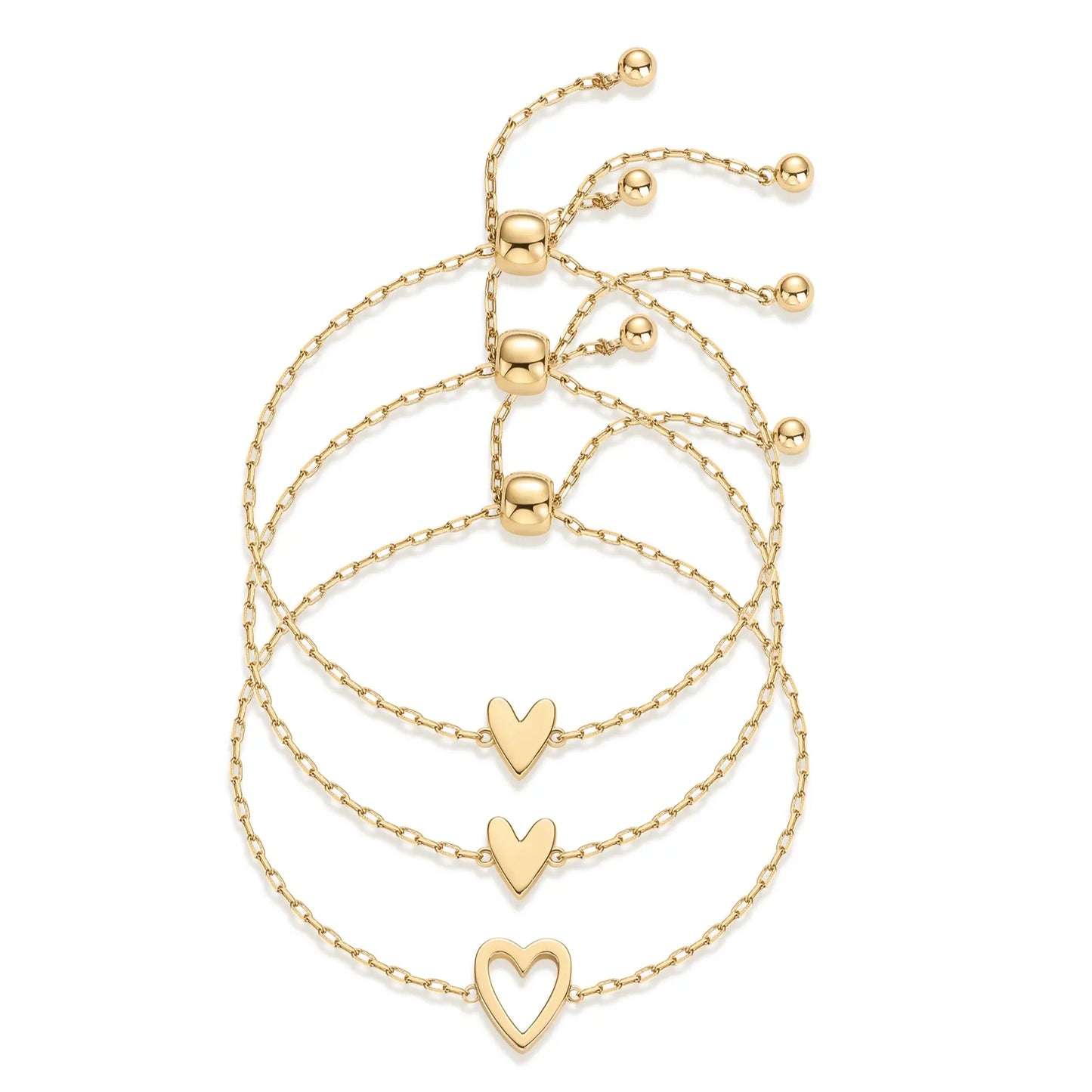 Heart to Heart - Matching Bracelet Set