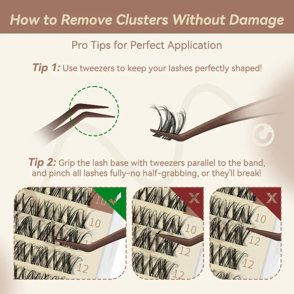 Wispy Spike Lash Cluster Kit