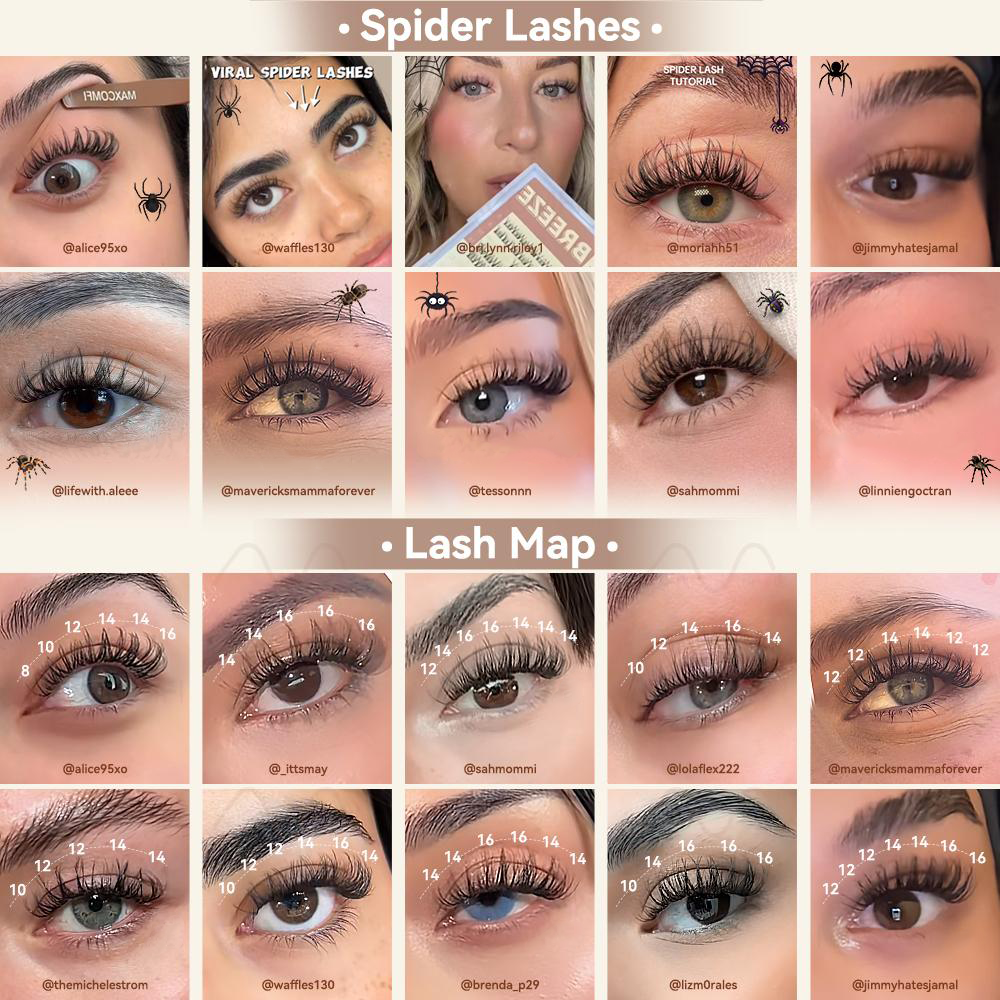 Wispy Spike Lash Cluster Kit