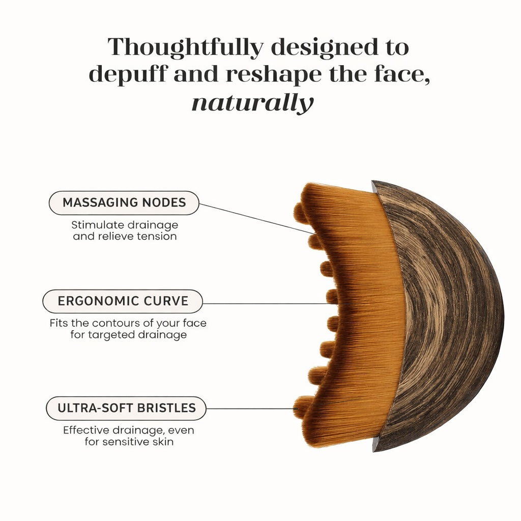 LymphaSculpt™ Gua Sha Facial Contour Brush