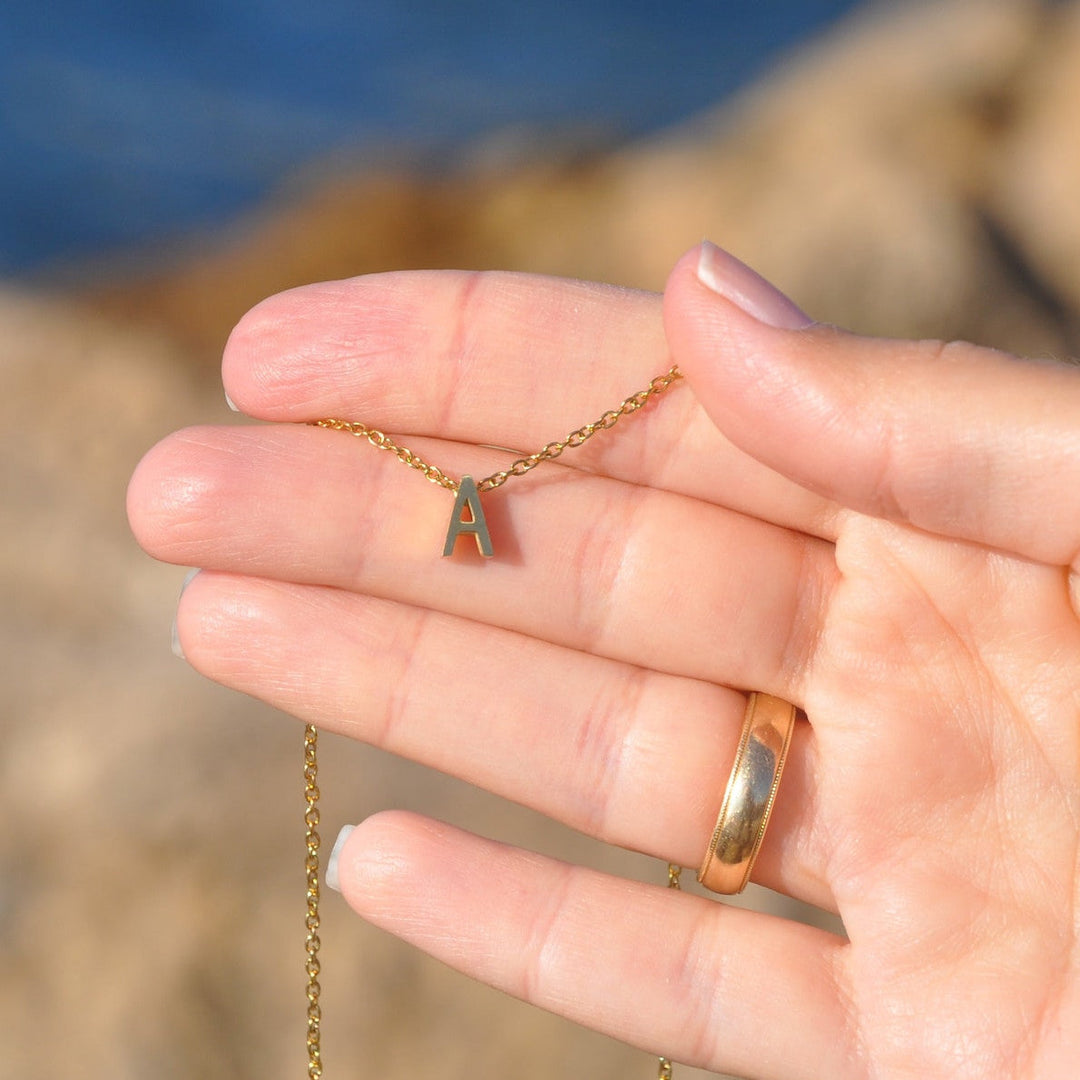 Dainty Letter Necklace - Free Today Only