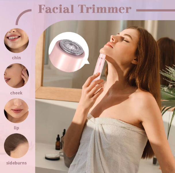 2-in-1 Women’s Shaver – Dual Head Precision Trimmer