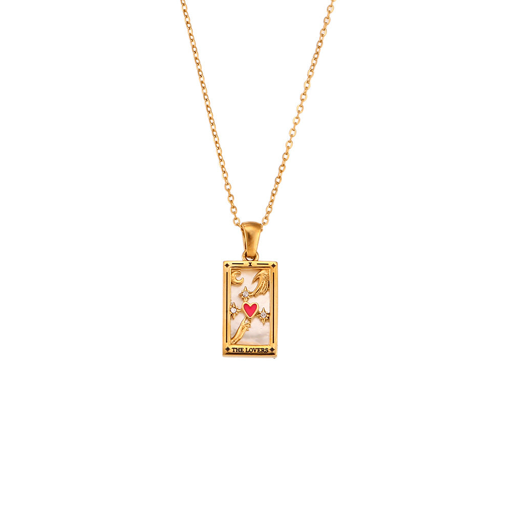 Tarot Reading Card Necklace - Full collection