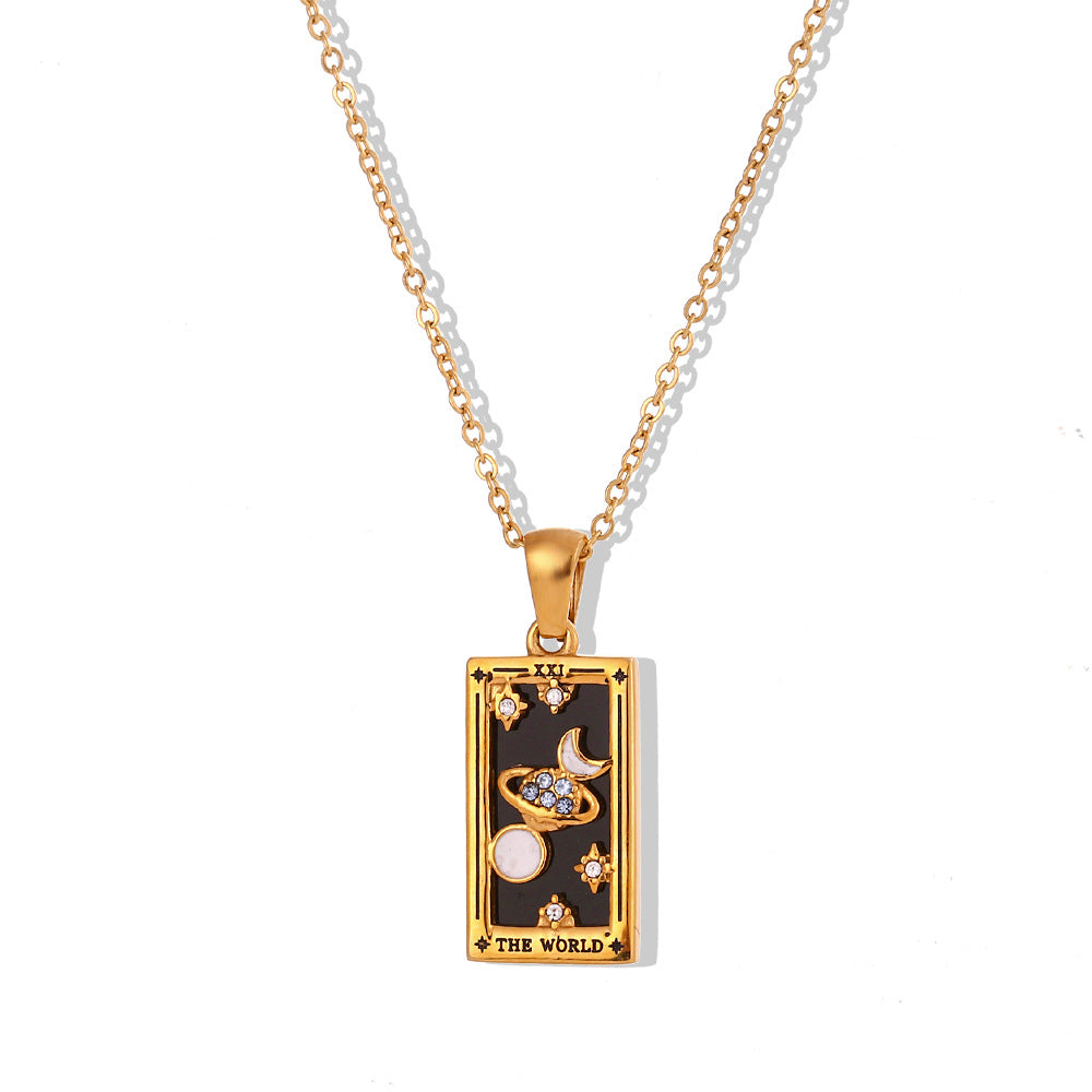 Tarot Reading Card Necklace - Full collection