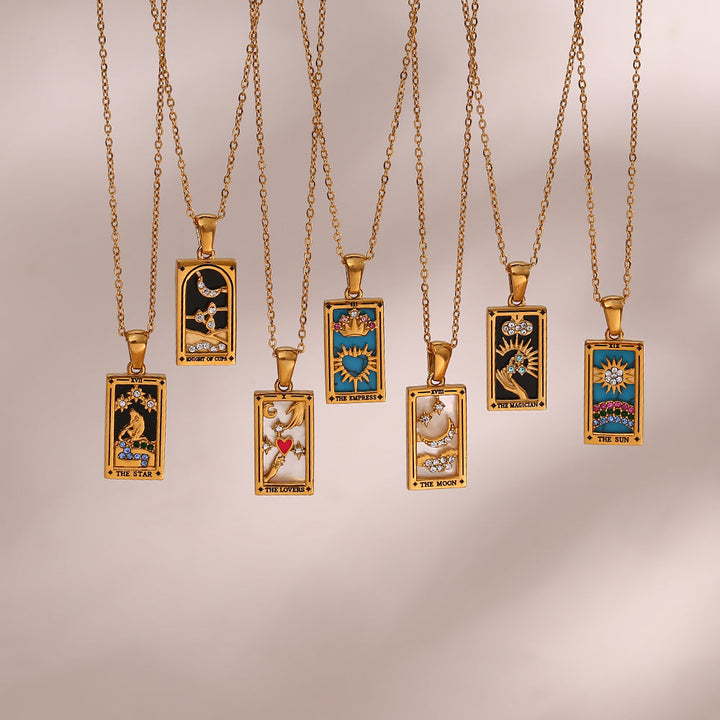 The Magician - Tarot Reading Card Necklace